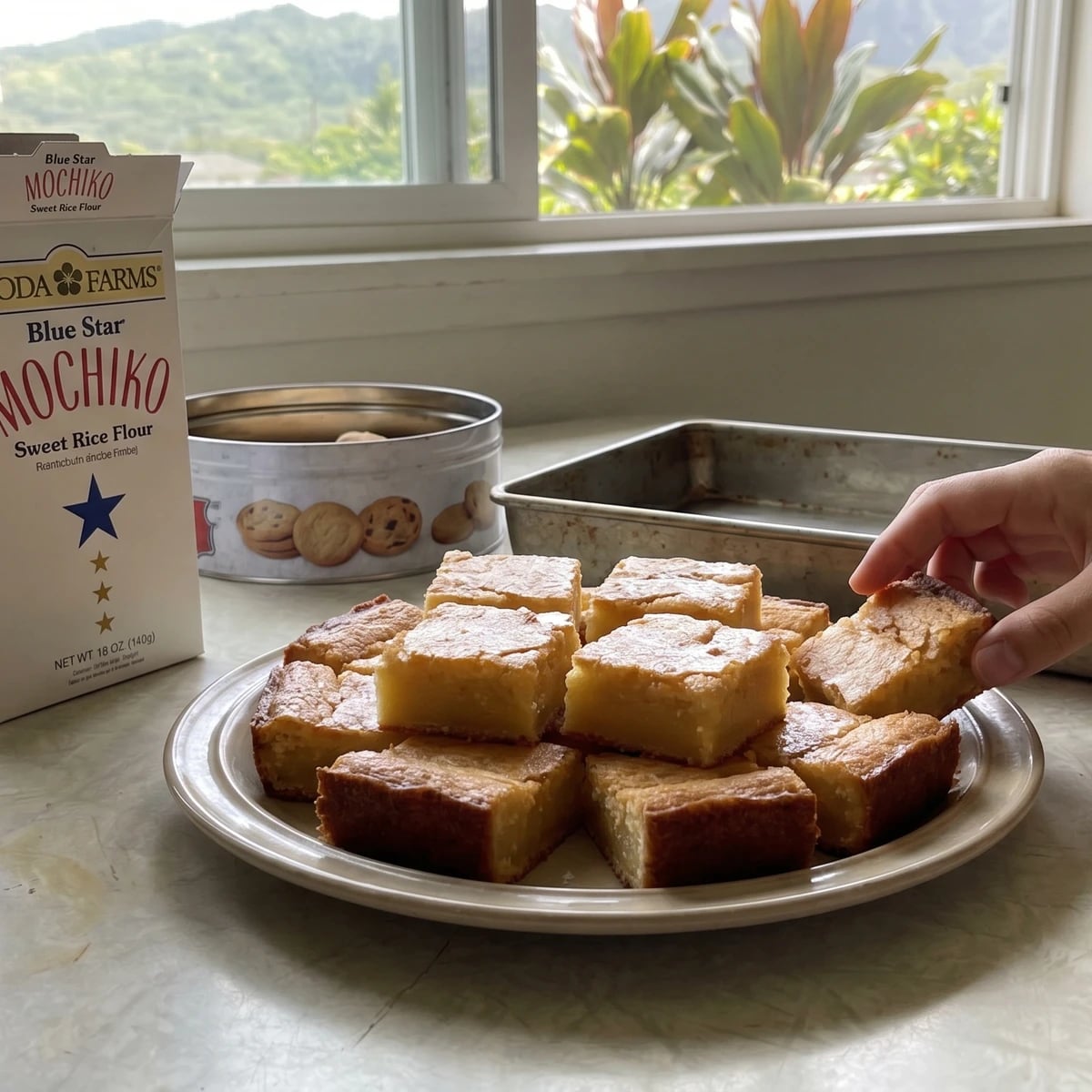 Butter Mochi (Hawaiʻi Local Mochiko Coconut Cake)