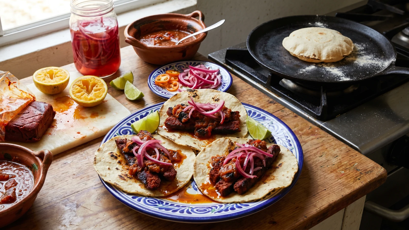 Tacos de Longaniza de Valladolid
