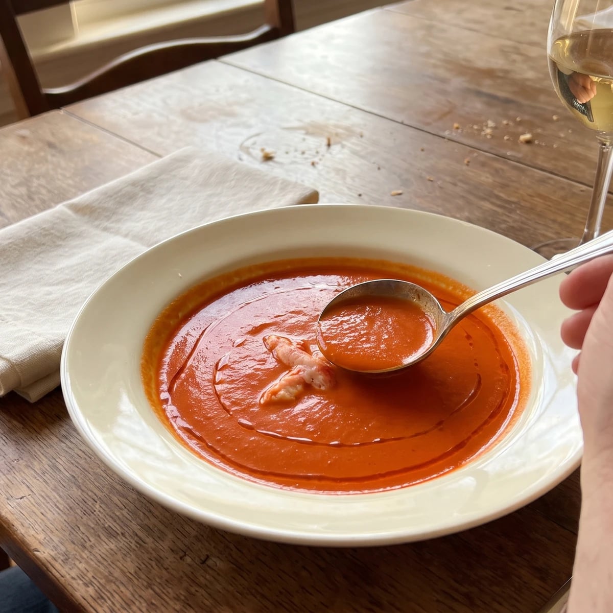 Velouté de Homard, otherwise Cardinal