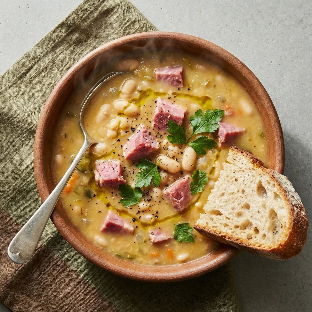 Ham and White Bean Soup