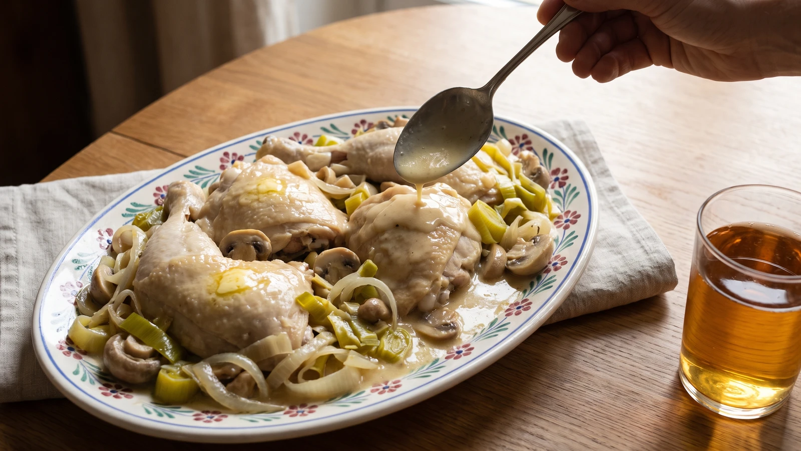 Poulet Sauté Bretonne