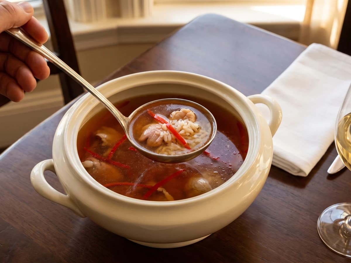 Consommé Messaline - Chef Juliette
