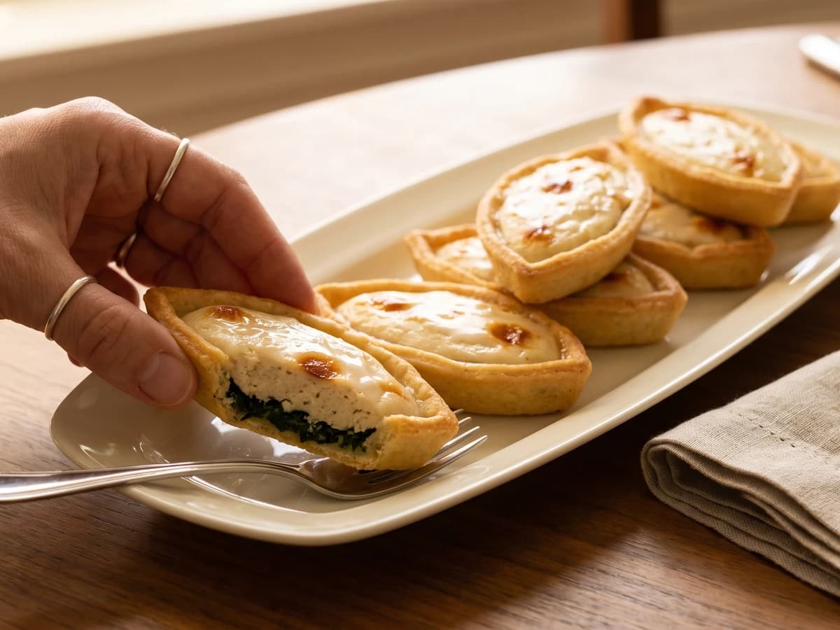 Mousselines de Volaille à la Florentine - Chef Juliette