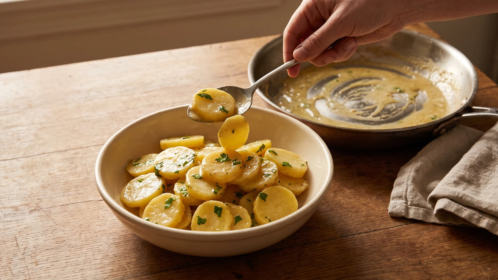 Pommes de Terre à la Maître-d’Hôtel