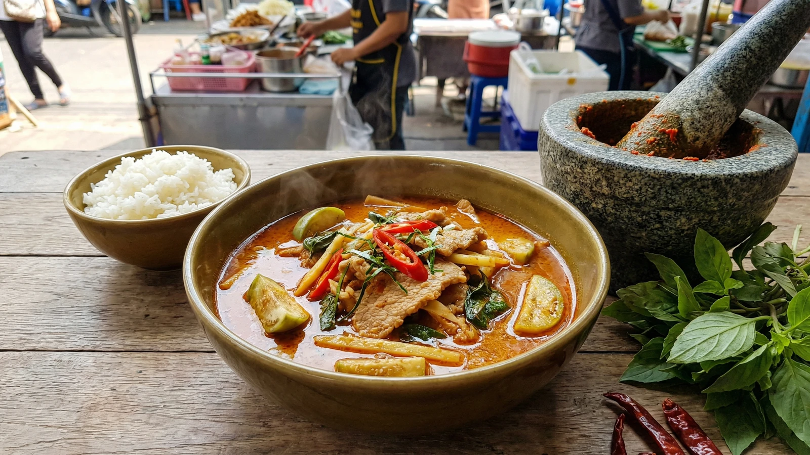 Red Curry with Pork (Gaeng Phet Moo)
