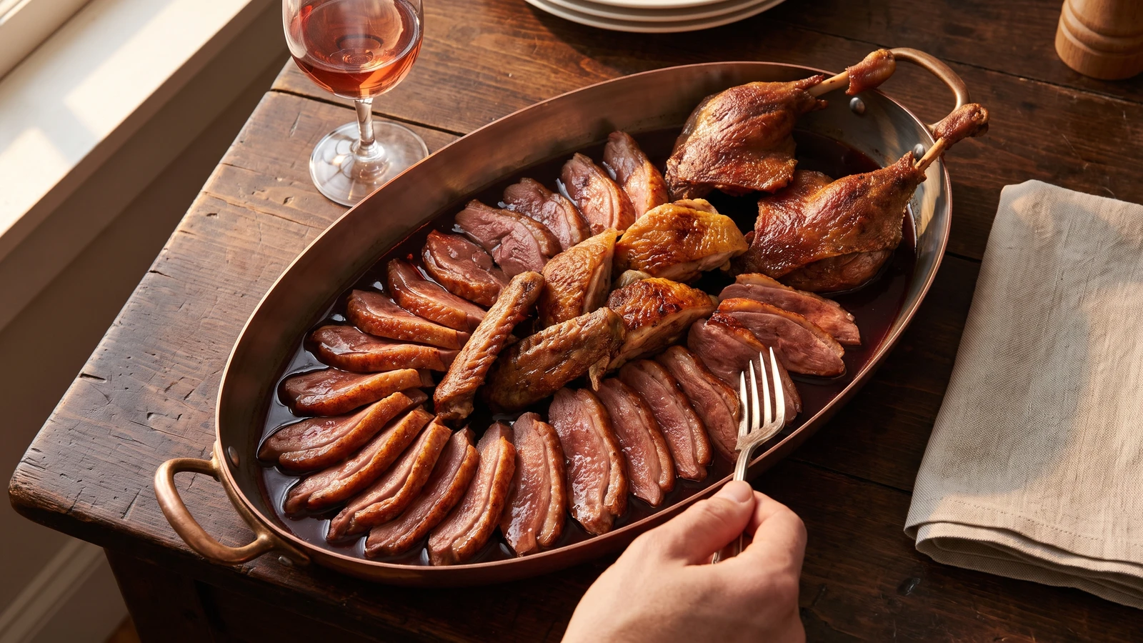 Salmis De Caneton à la Rouennaise