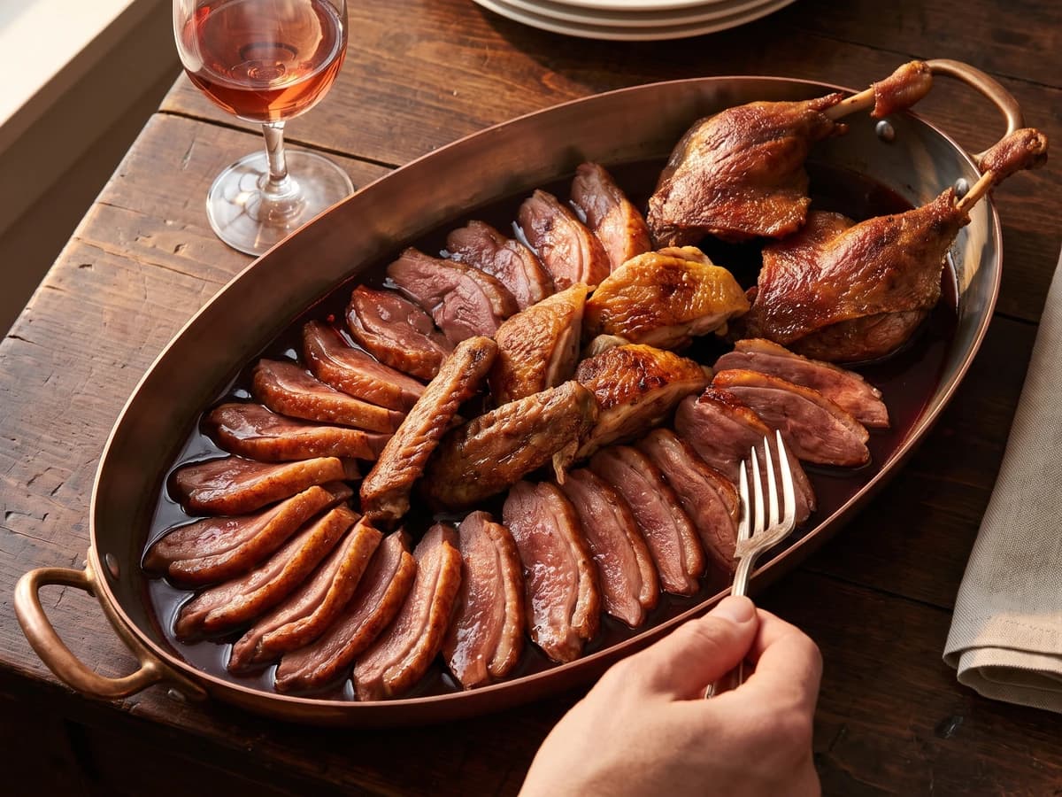 Salmis De Caneton à la Rouennaise