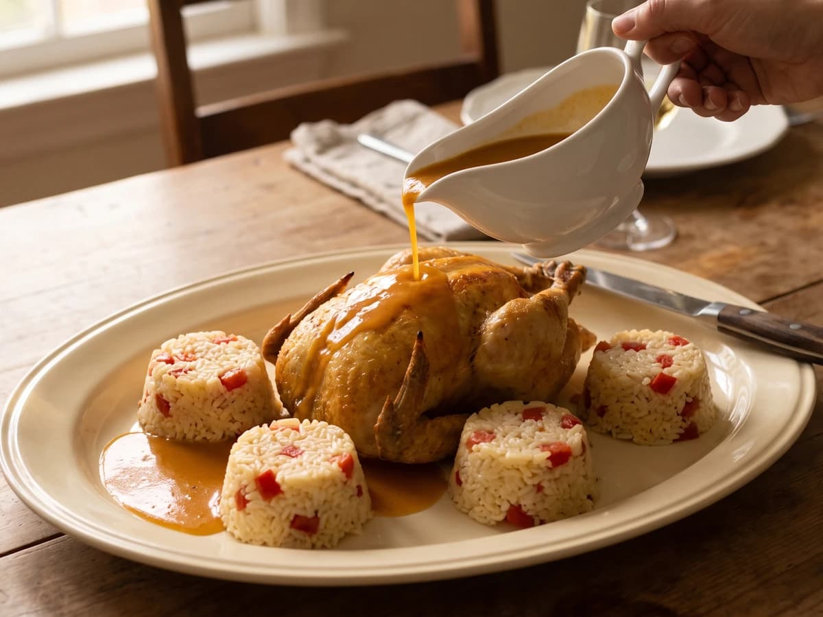 Poularde à la Hongroise - Chef Juliette