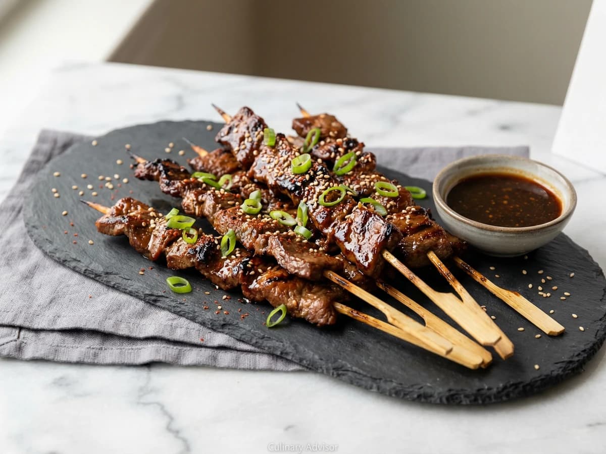 Beef Bulgogi Skewers - Chef Dean