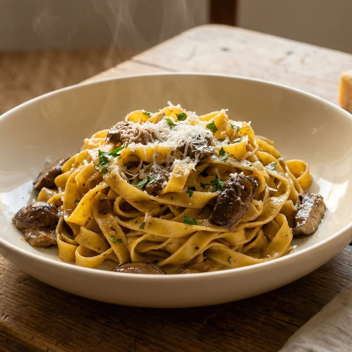 Tagliatelle ai Funghi Porcini
