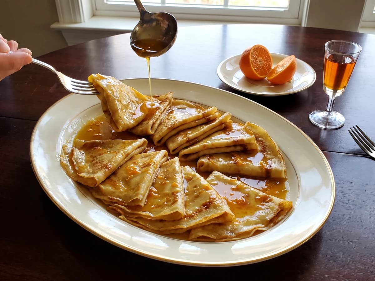 Suzette Pancakes - Chef Juliette