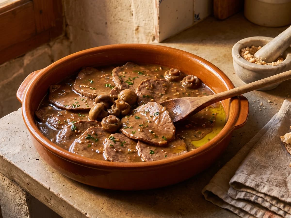 Fricandó Català de Vedella - Chef Isabel