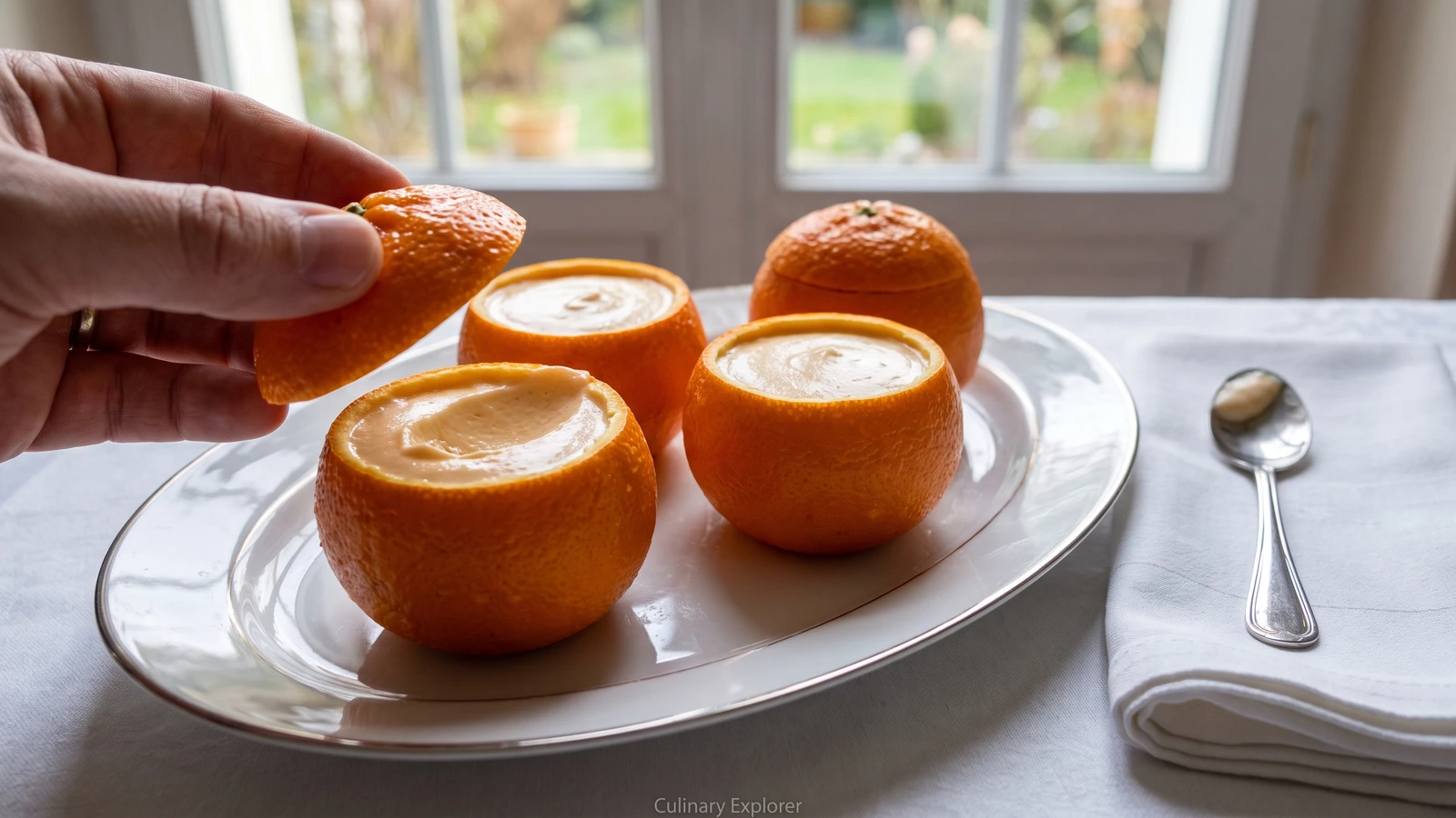 Mandarines à la Crème
