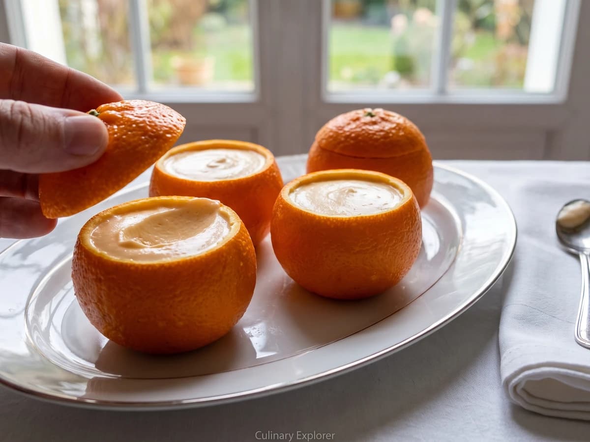Mandarines à la Crème - Chef Juliette