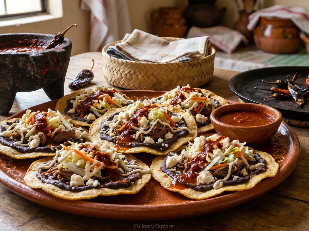 Tostada Chiapaneca Zoque - Chef Lupita