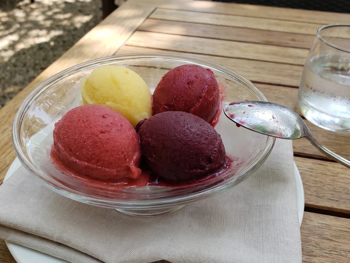 Various Sorbets - Chef Juliette
