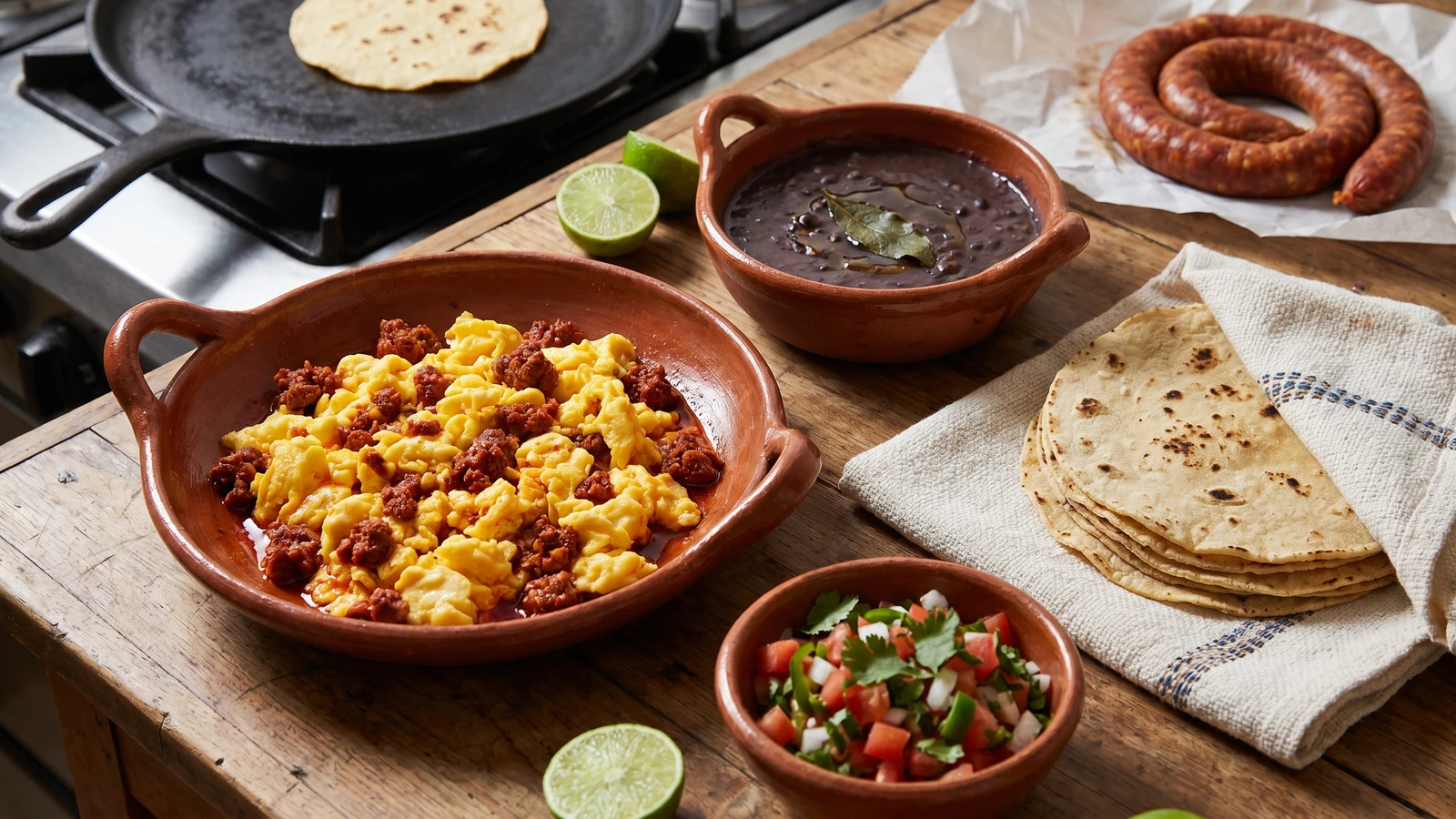 Eggs with Xico Longaniza