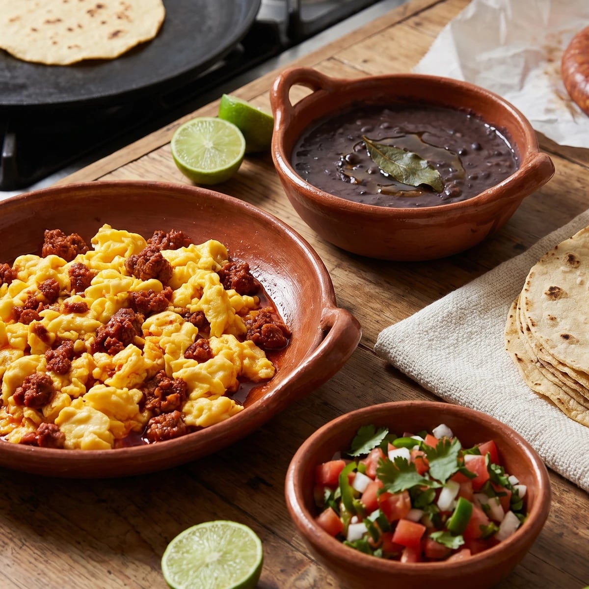 Eggs with Xico Longaniza