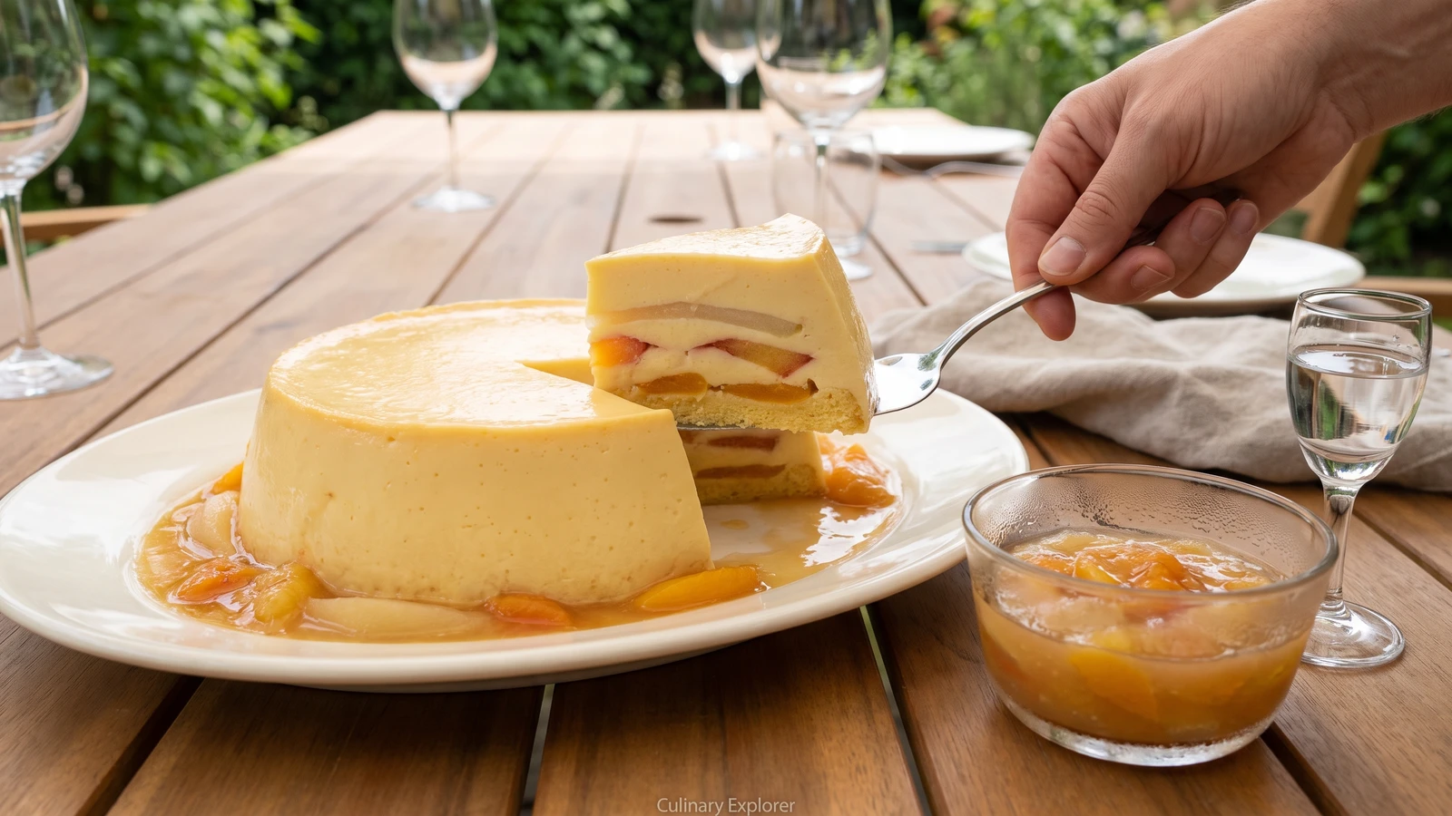 Pudding Diplomate aux Fruits