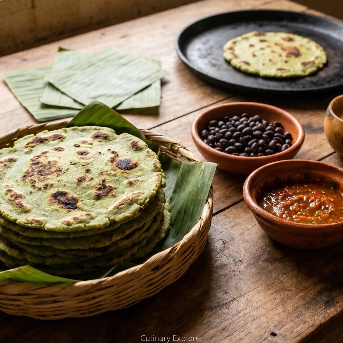 Tabasco Green Plantain Tortilla