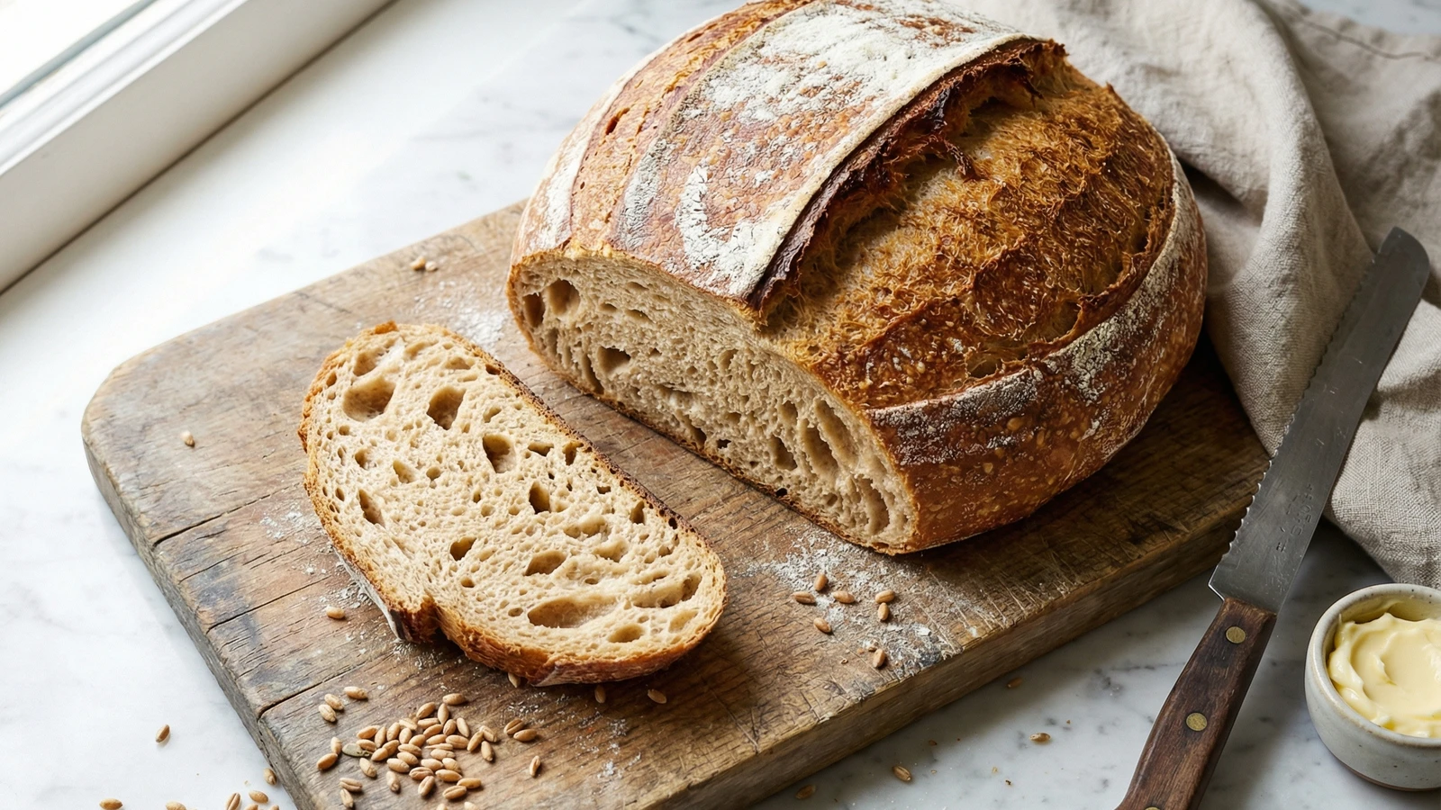 Whole Wheat Sourdough
