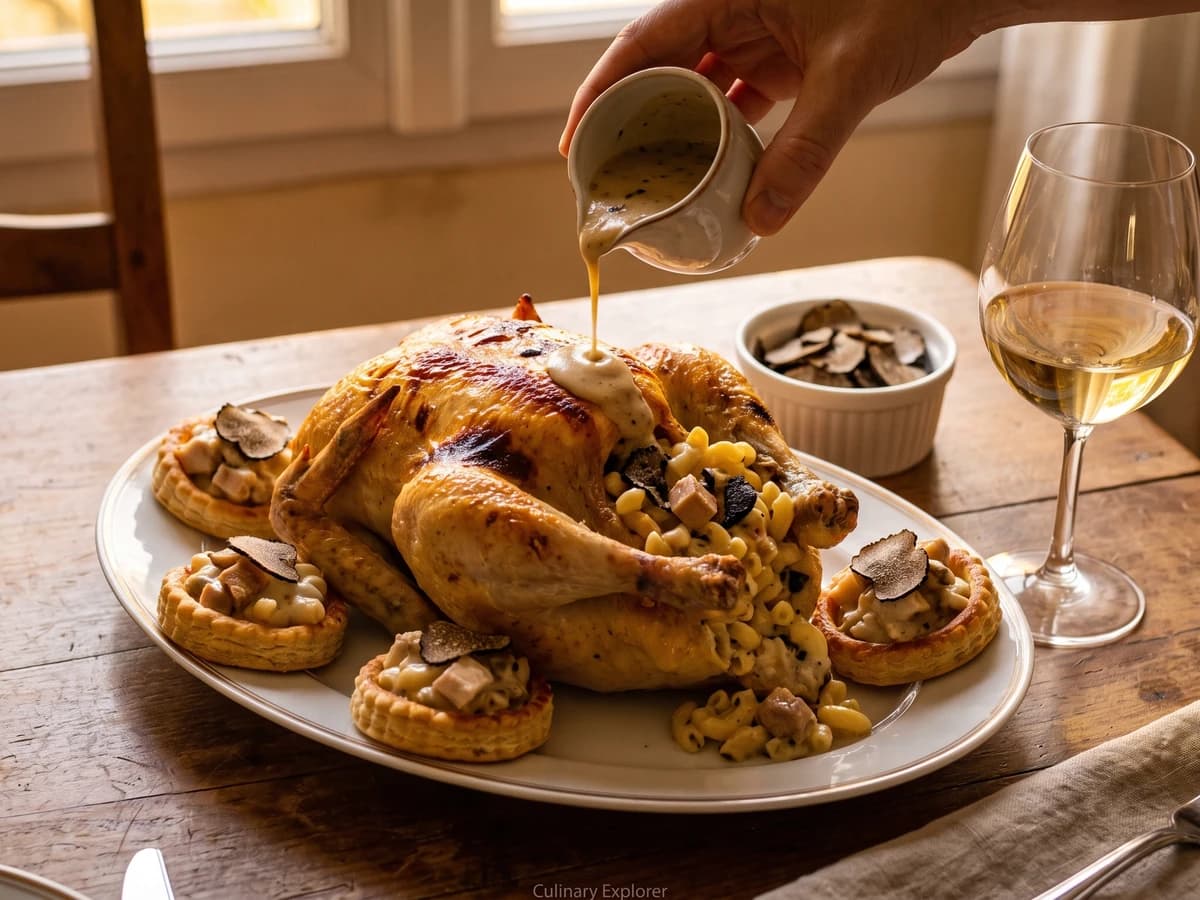 Poularde de la Reine Anne - Chef Juliette