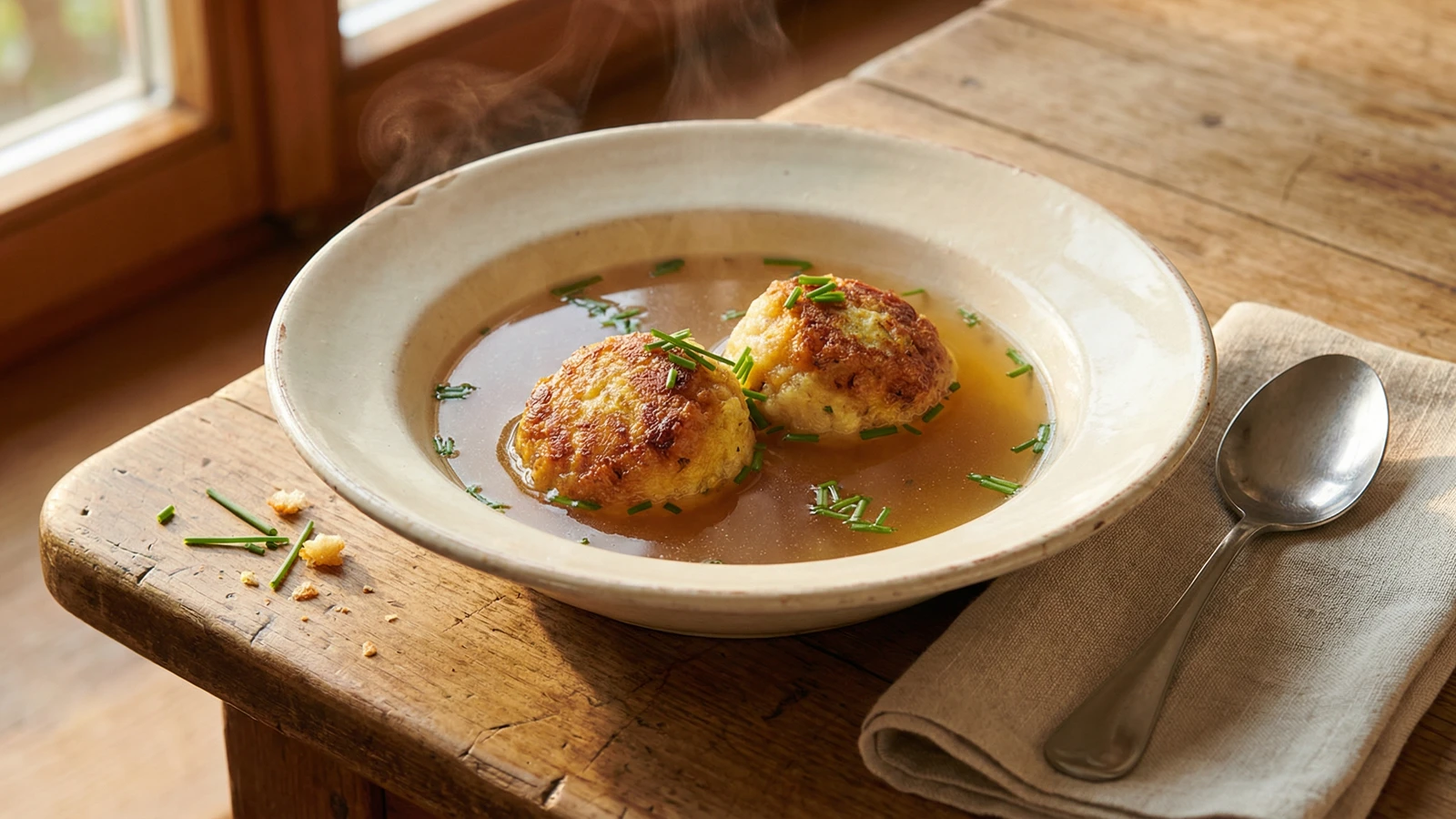 Kaspressknödel (Tyrolean Cheese Dumplings)