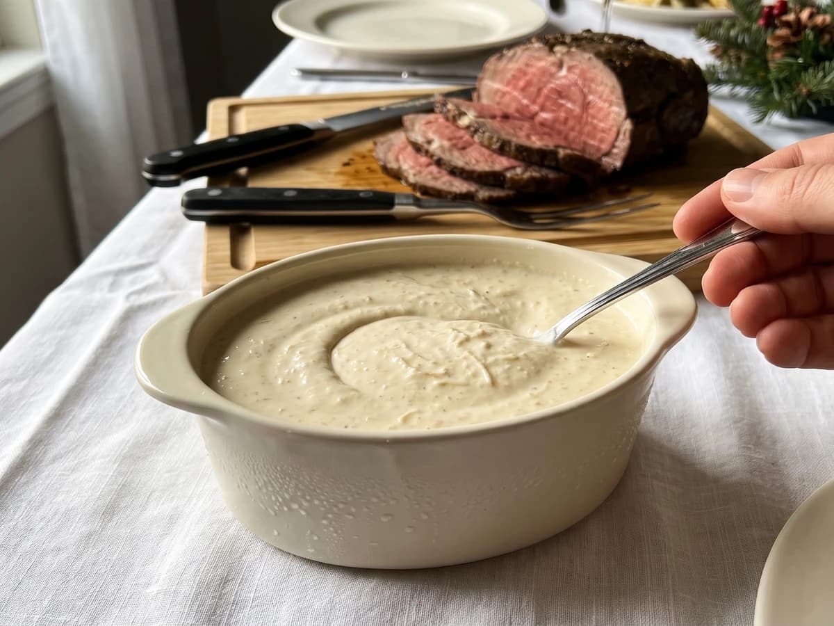 Horse-radish Sauce - Chef Juliette