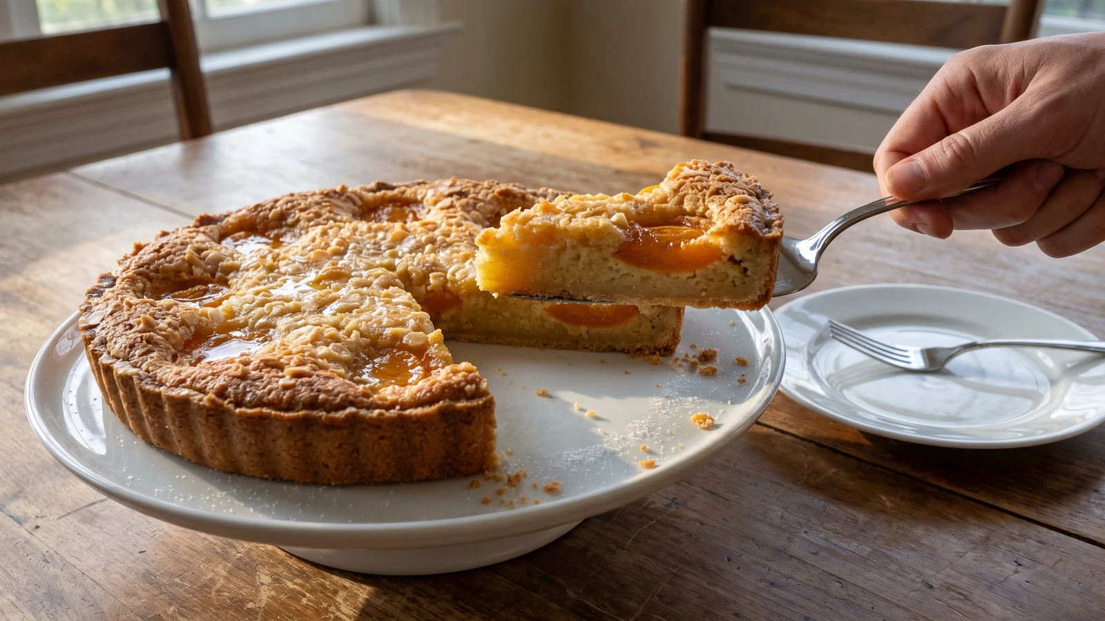 Apricots à la Bourdaloue