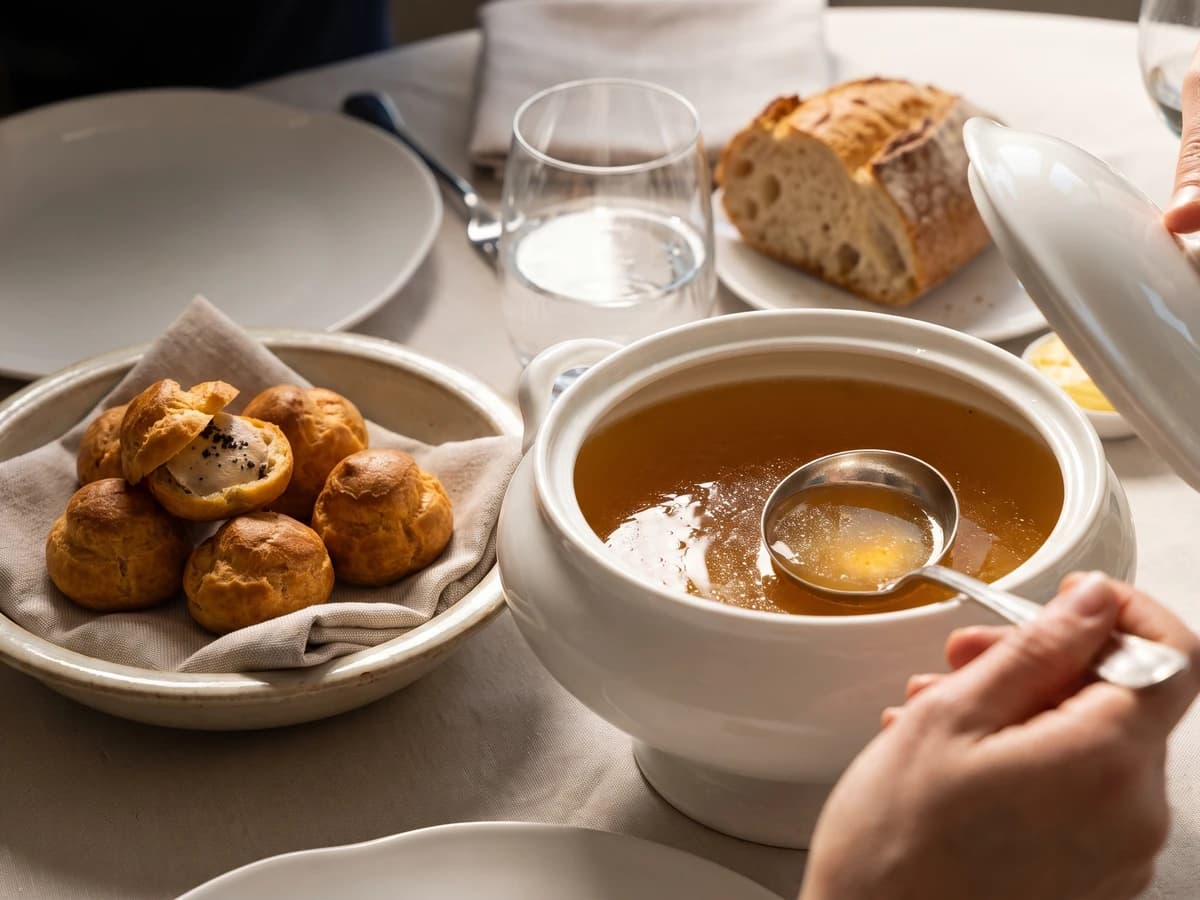 Consommé Rossini - Chef Juliette