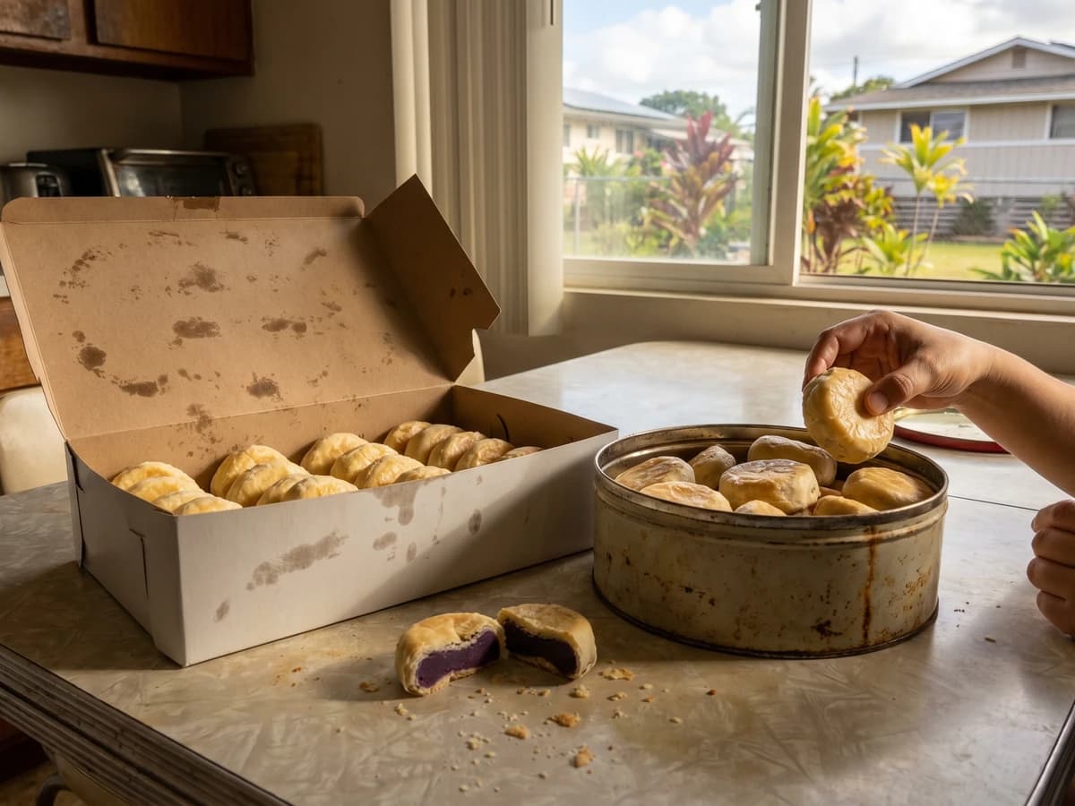 Hopia (Filipino-Hawaiʻi Local Sweet Bean Pastry) - Chef Makoa