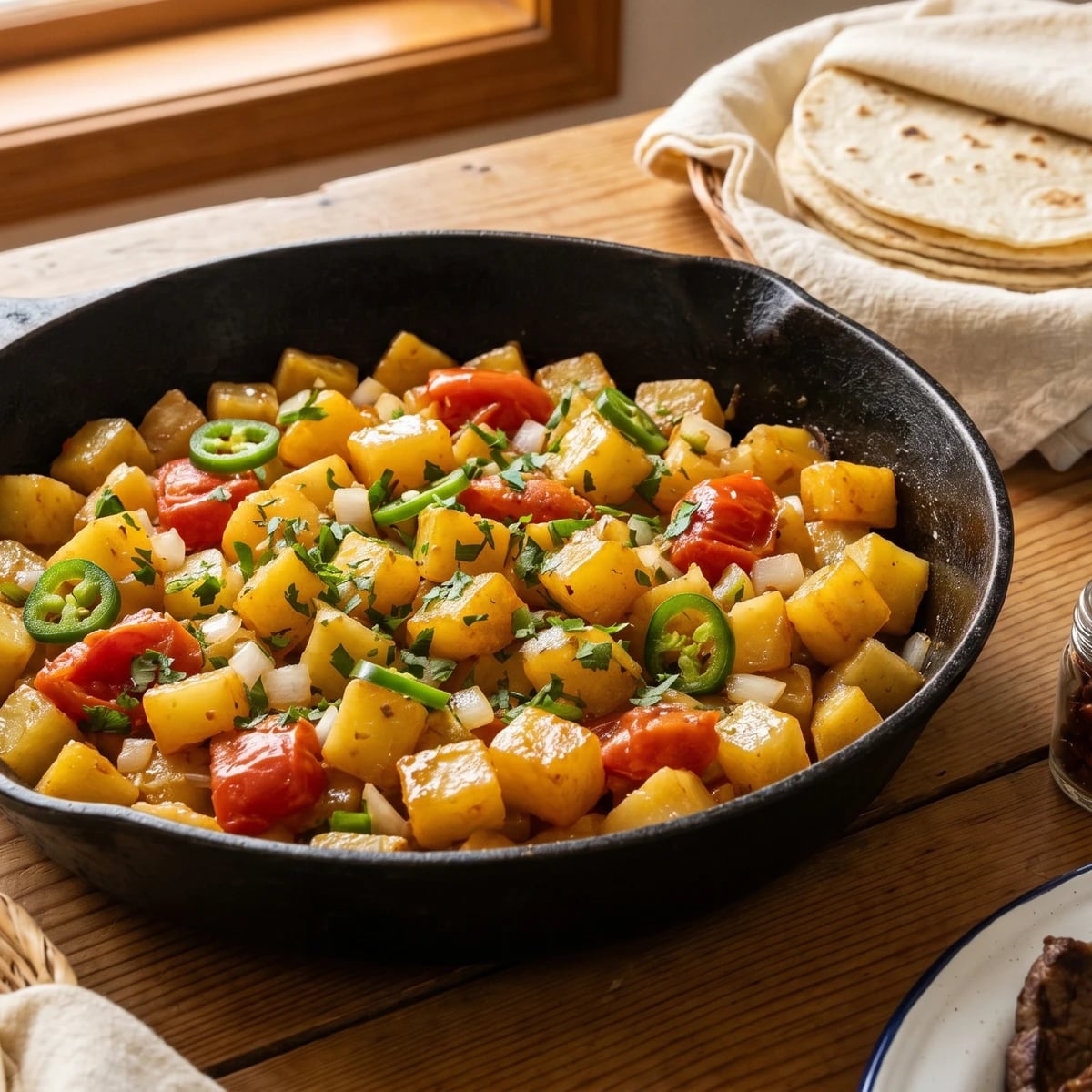 Papas a la Mexicana Sinaloenses