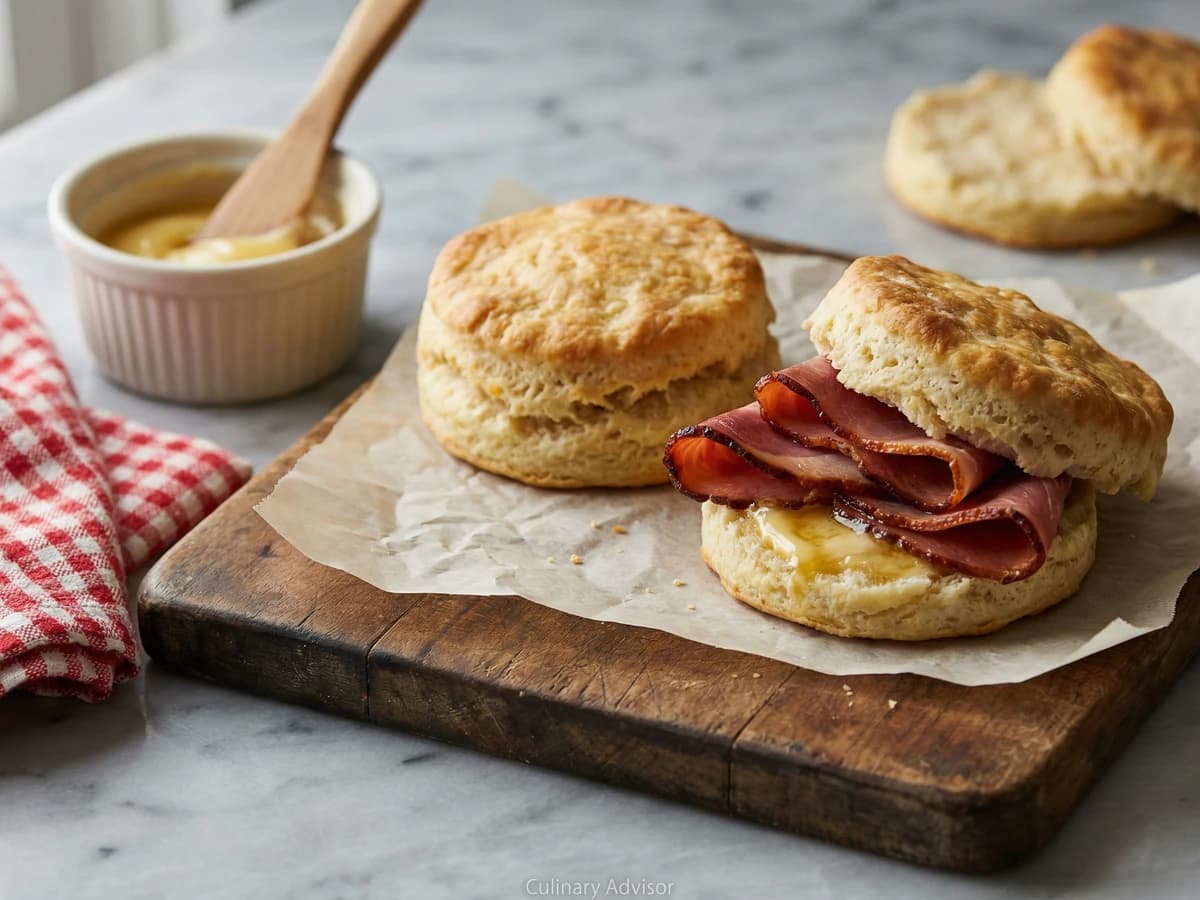 Virginia Ham Biscuit - Chef Dean