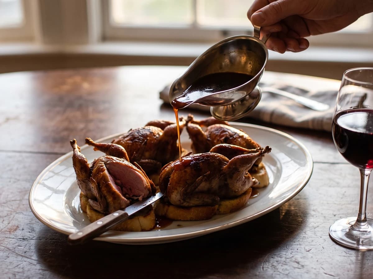 Woodcock and Snipe (Bécasse et Bécassines) - Chef Juliette