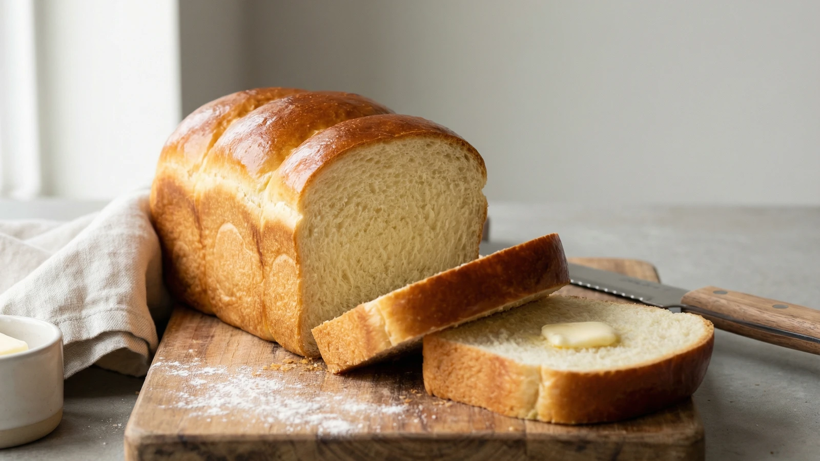 Japanese Milk Bread (Shokupan)