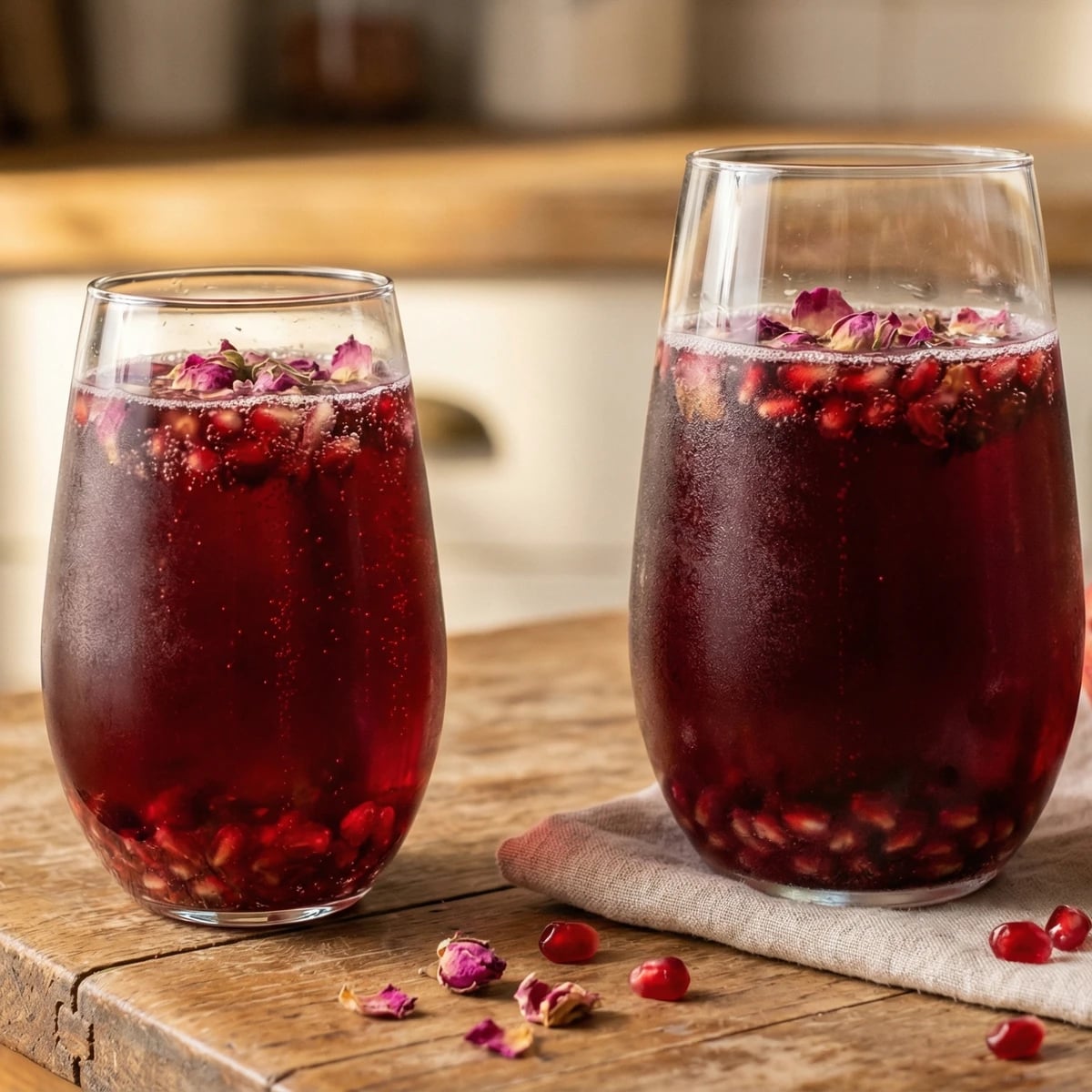Pomegranate Rose Sparkler