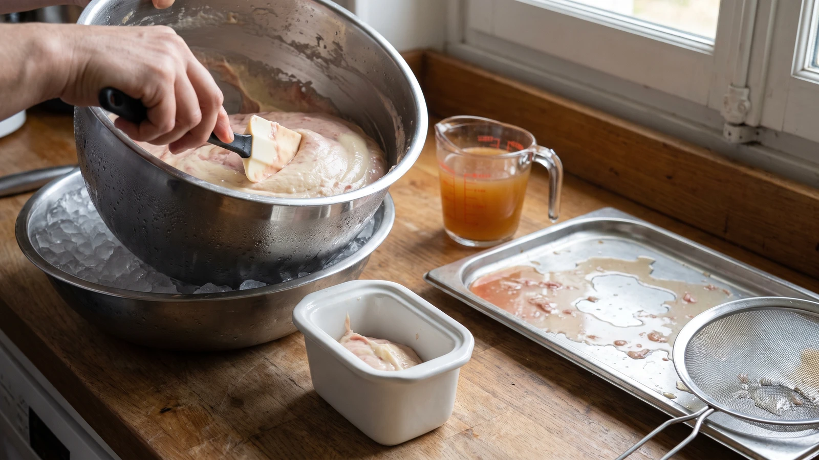 Forcemeat for Galantines, Pies and Terrines