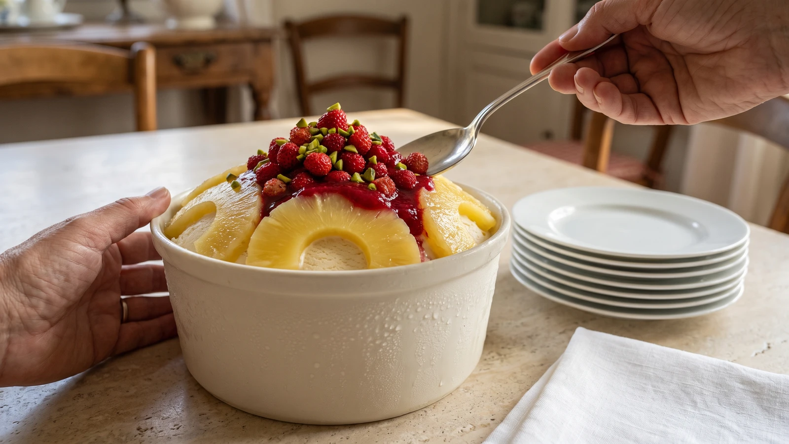 Ananas à la Ninon