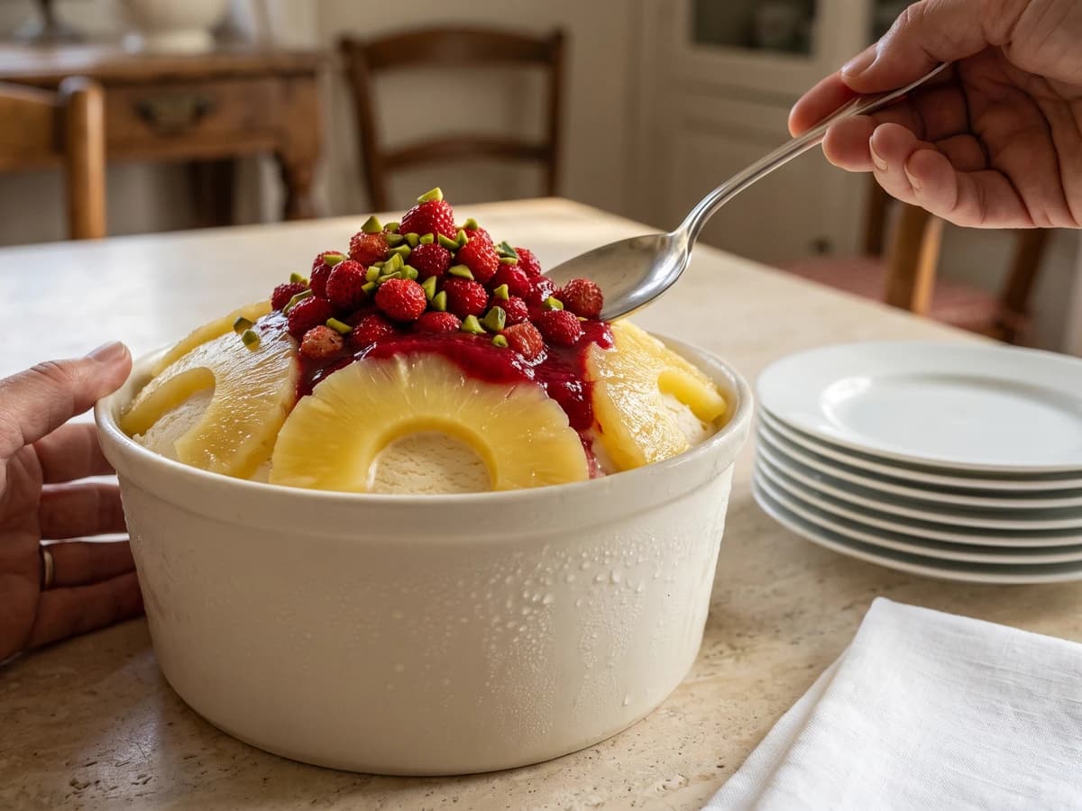 Ananas à la Ninon - Chef Juliette
