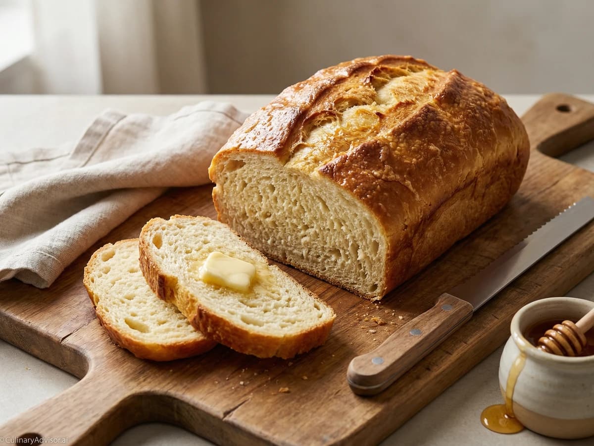 Honey Beer Bread - Chef Dean
