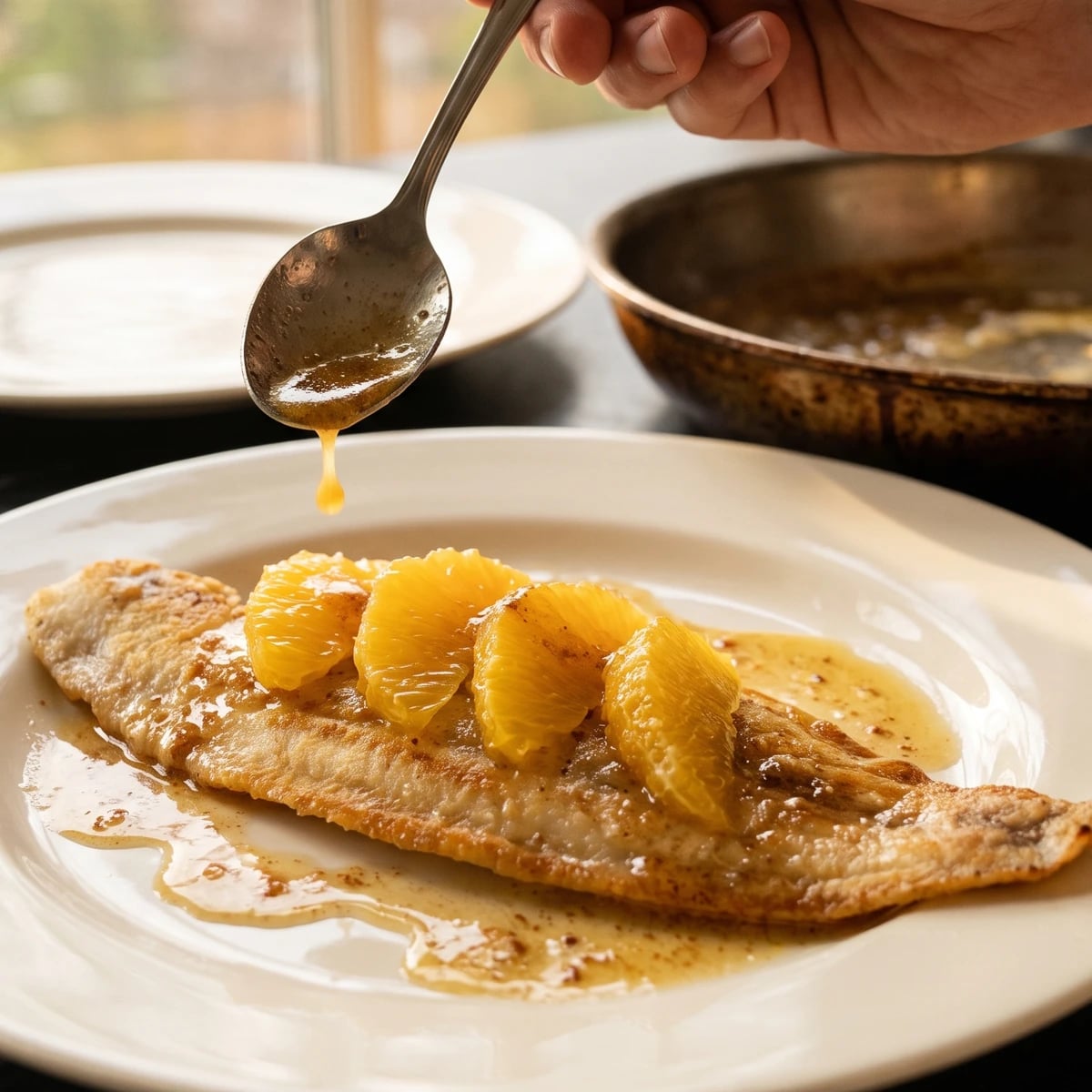 Sole Meunière à l’Orange