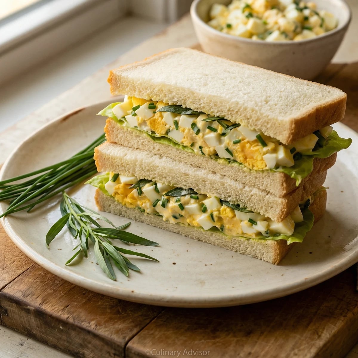 Egg Salad with Garden Herbs