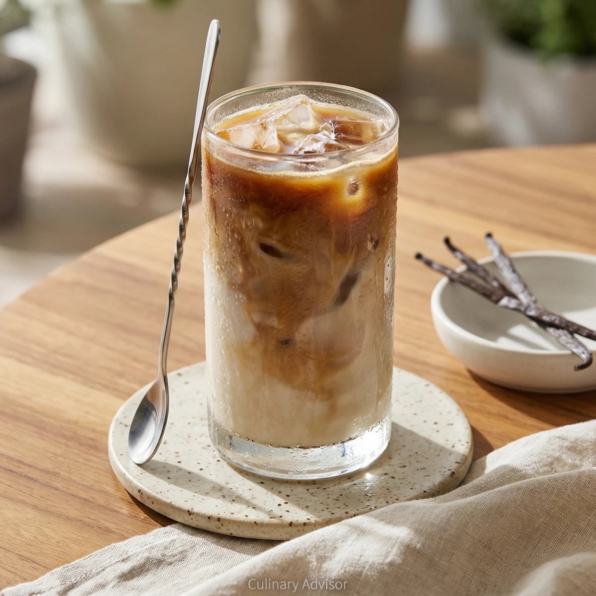Iced Vanilla Latte