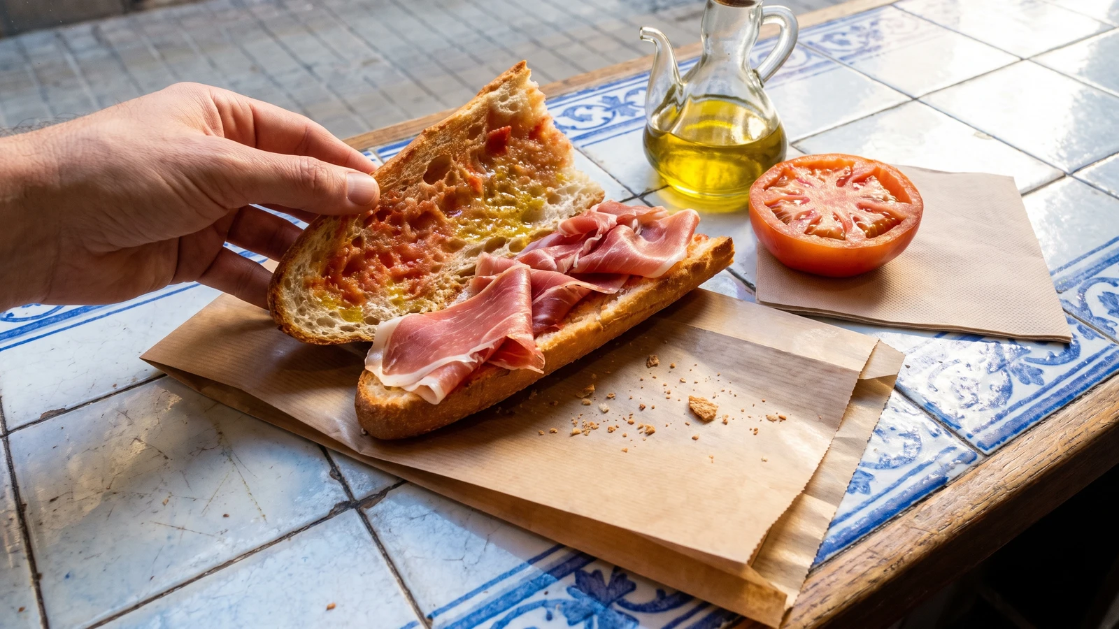 Flauta de Jamón Catalana