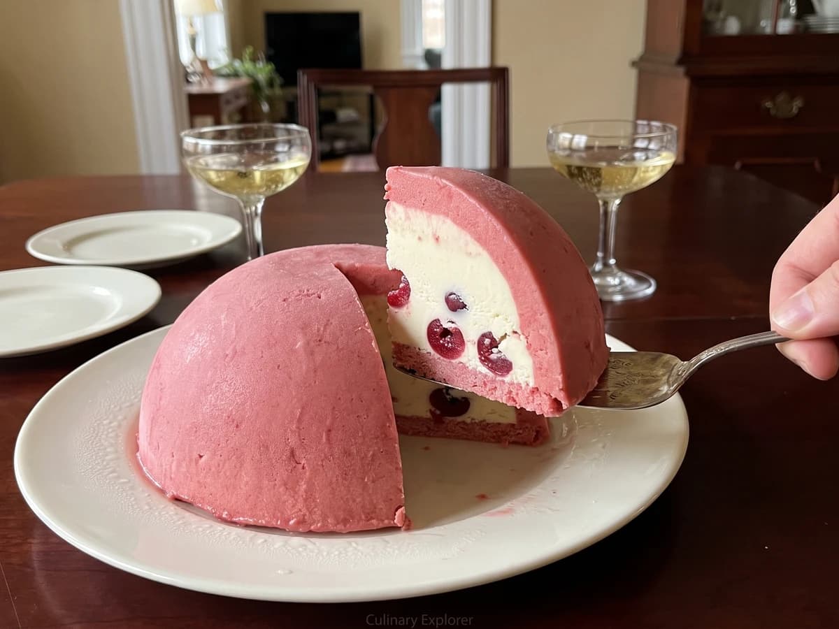 Bombe Diable Rose - Chef Juliette