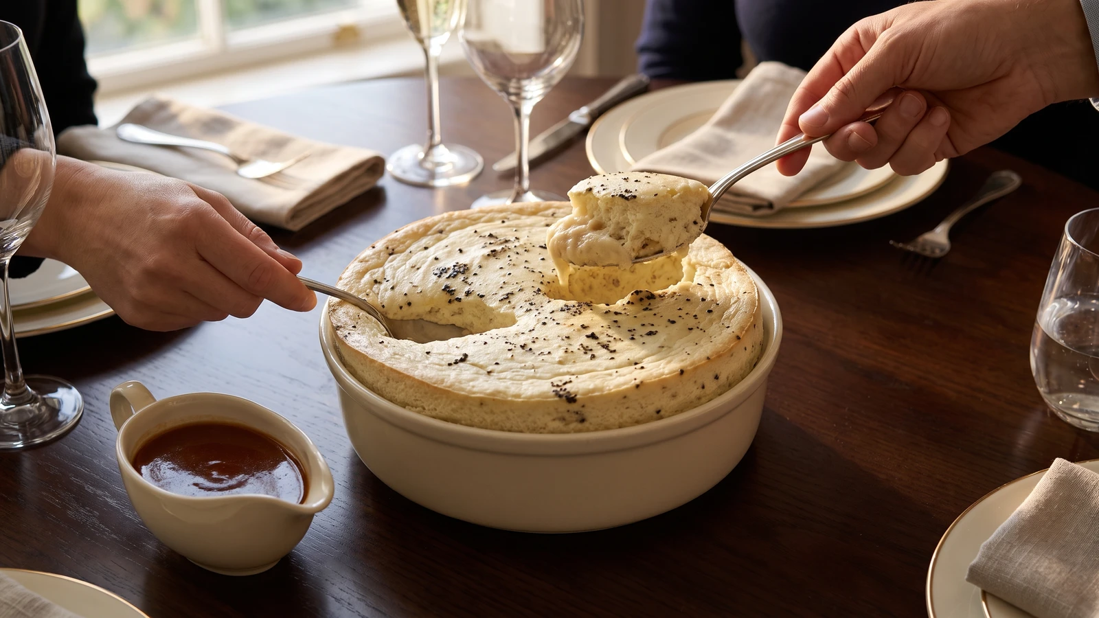 Soufflé de Foie Gras