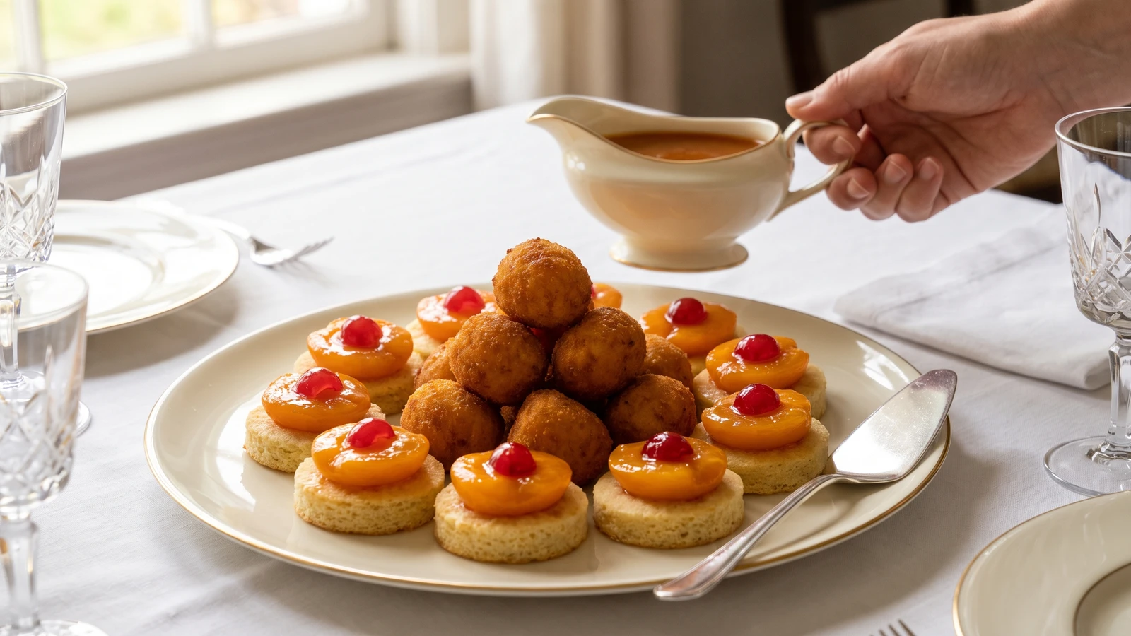 Apricots à la Condé (2nd method)
