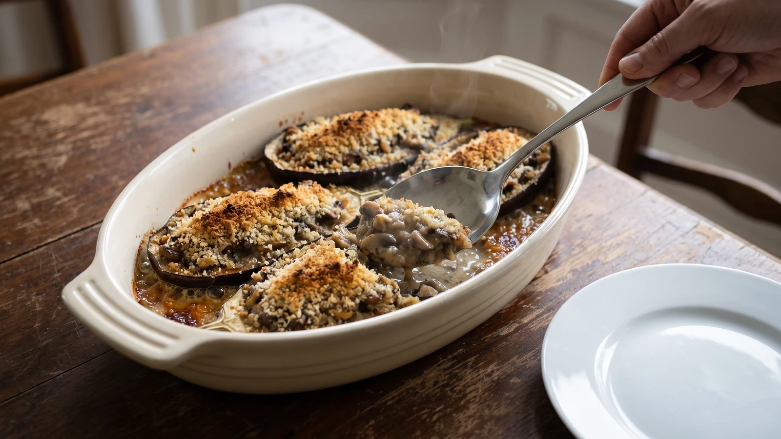 Aubergines au Gratin