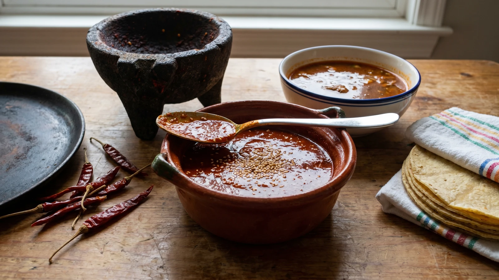Birriería Red Salsa with Sesame