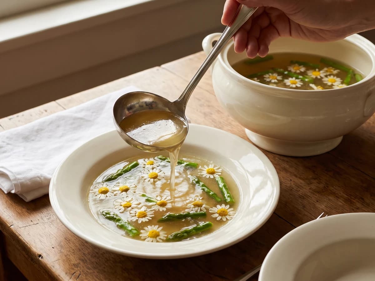 Consommé Marguerite - Chef Juliette